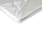 Duvalay Travel Topper Zipped Sheet (white) - RV Living NZ